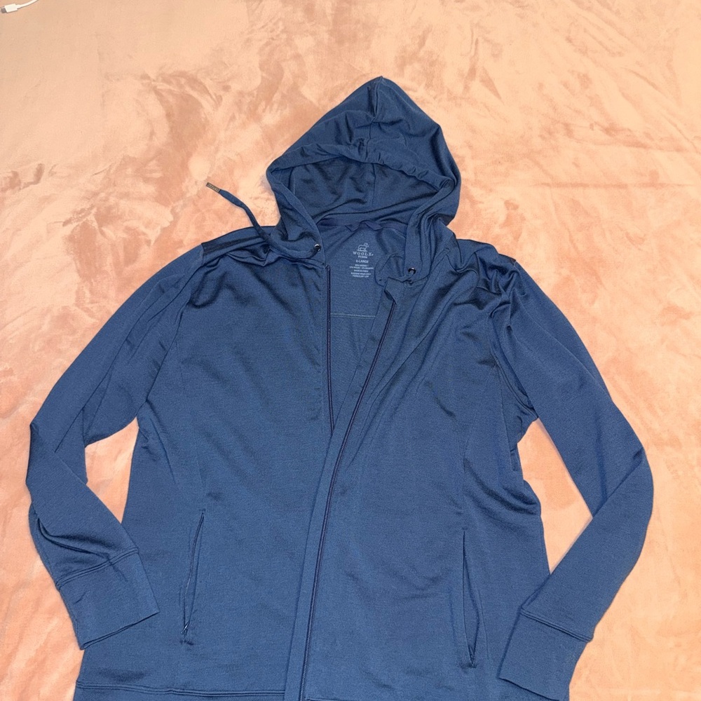 WOOLX  RYANN  Navy Hoodie Jacket XL